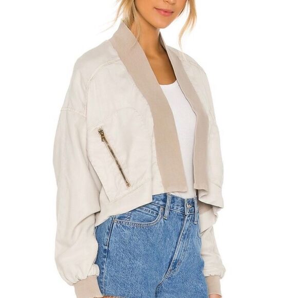 NWT. Young Fabulous and Broke Fara Jacket blue - Picture 4 of 7